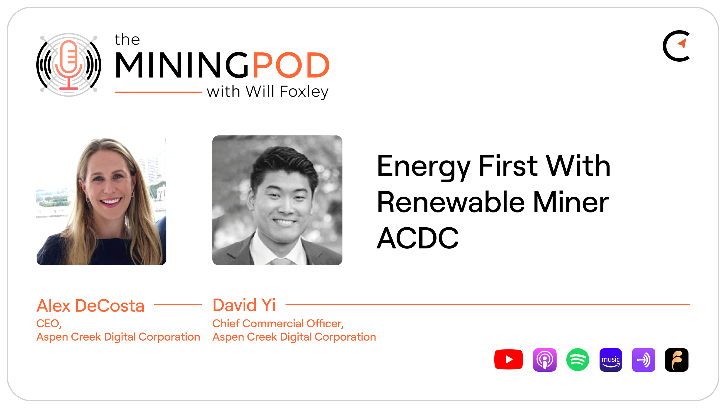 Energy First With Renewable Miner ACDC