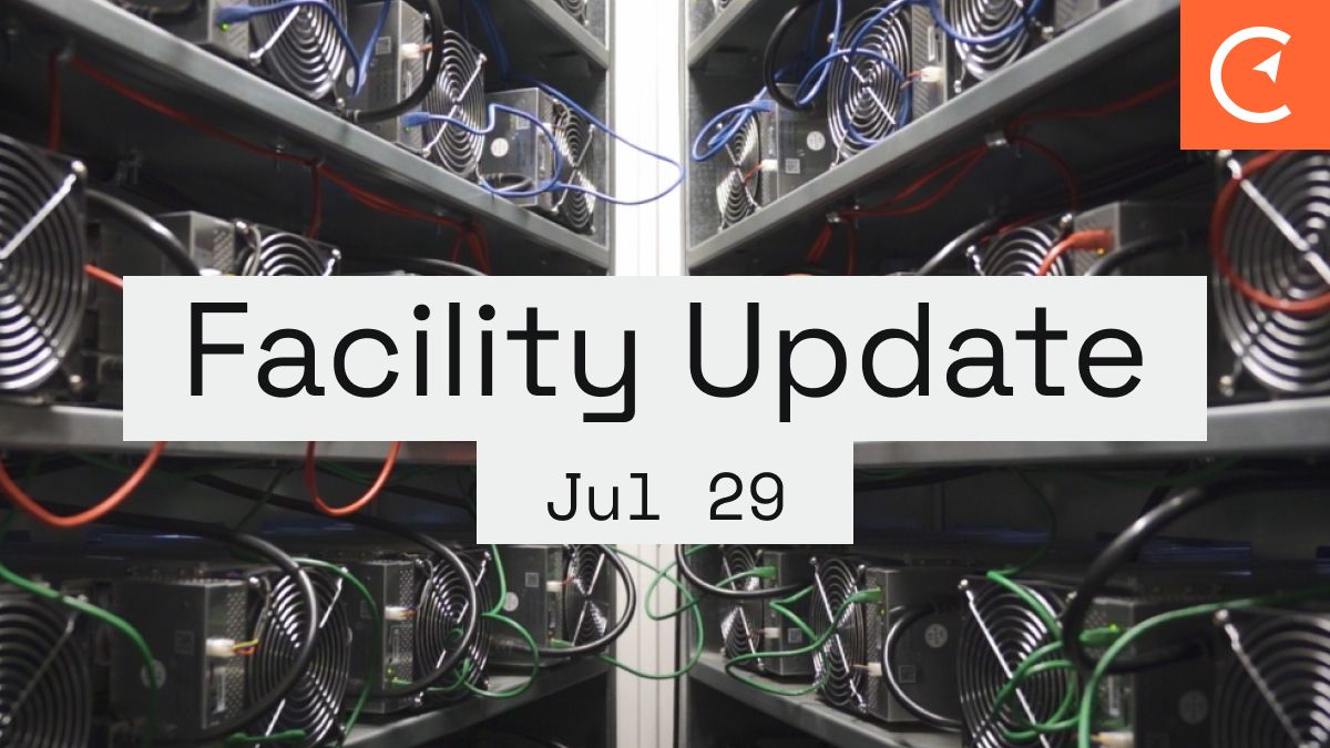 Compass Mining Facility Update: July 29