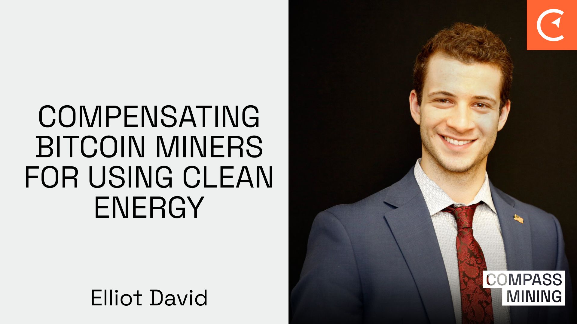 Compensating Bitcoin Miners For Using Clean Energy With Elliot David From The Sustainable Bitcoin Protocol