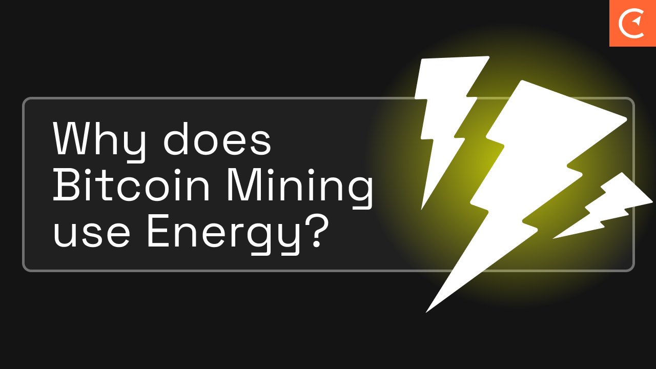 Why does bitcoin mining use energy?